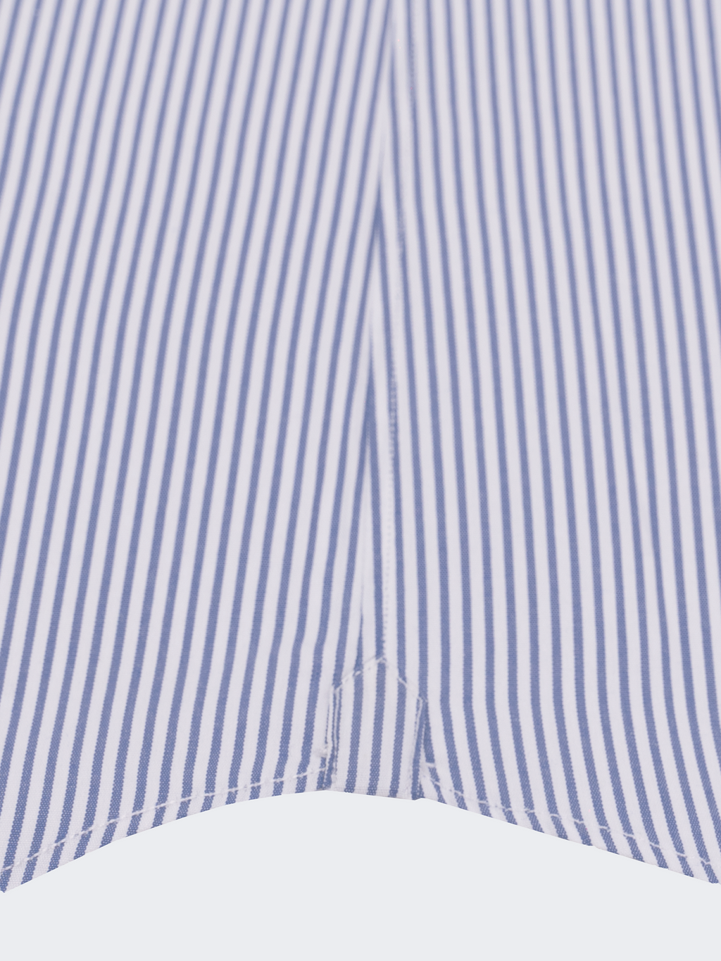 Dark Blue Pencil Stripe | Easy Iron