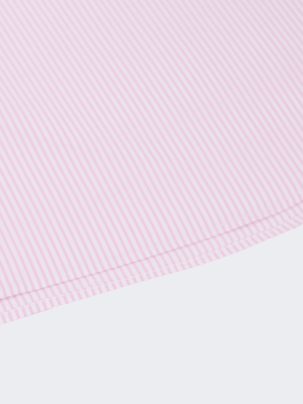 Pink Pencil Stripe | Easy Iron