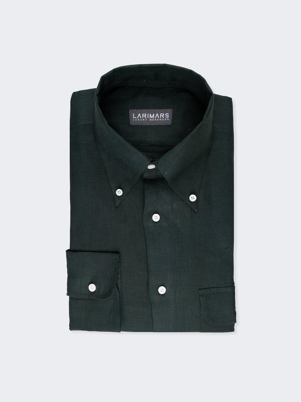 Emerald Irish Linen | Button Down