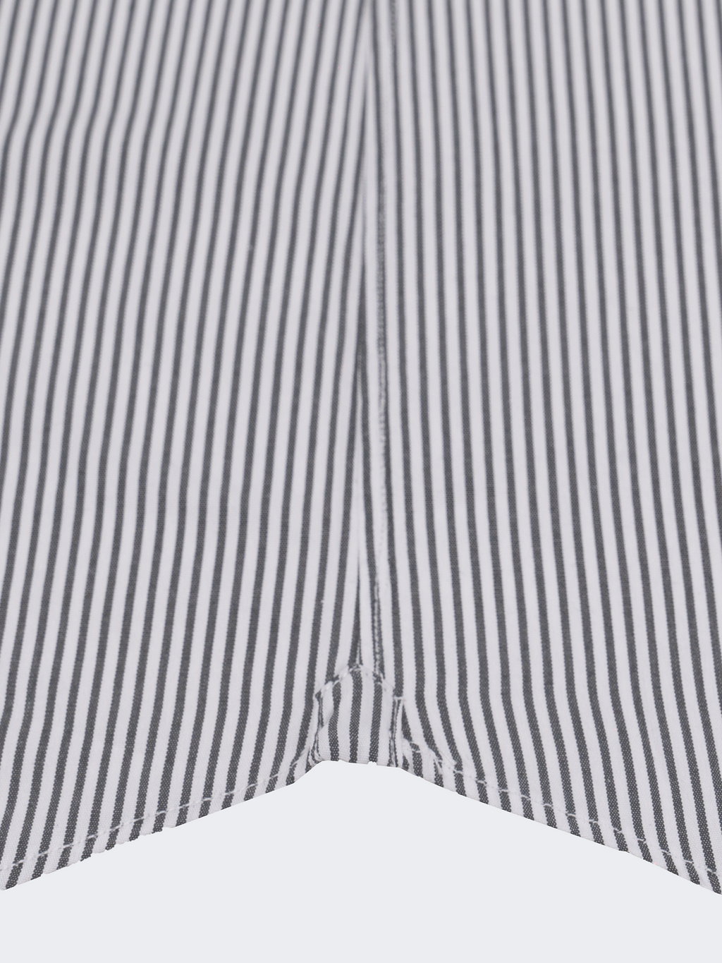 Black Pencil Stripe | Easy Iron