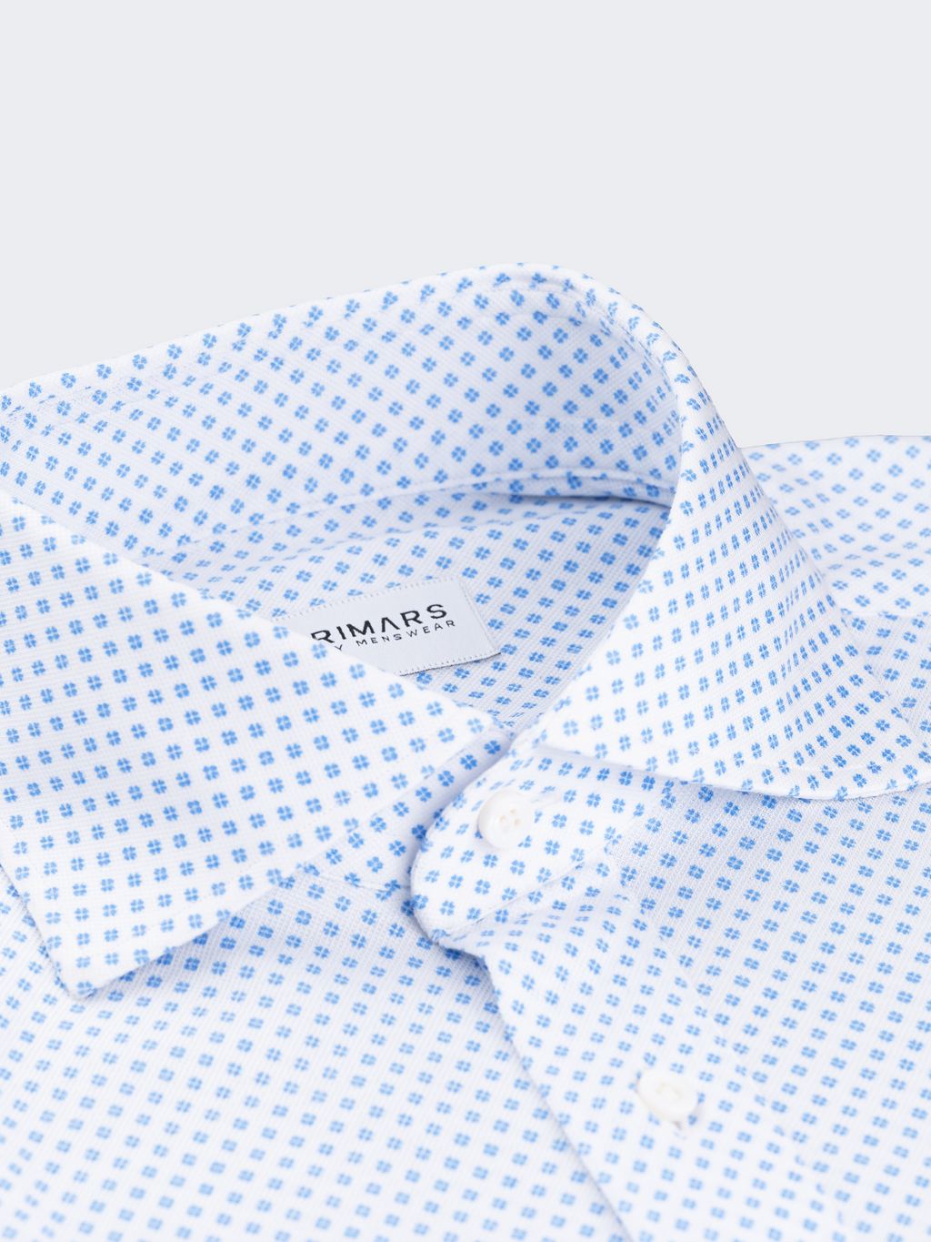 Blue Print | Knitted Shirt