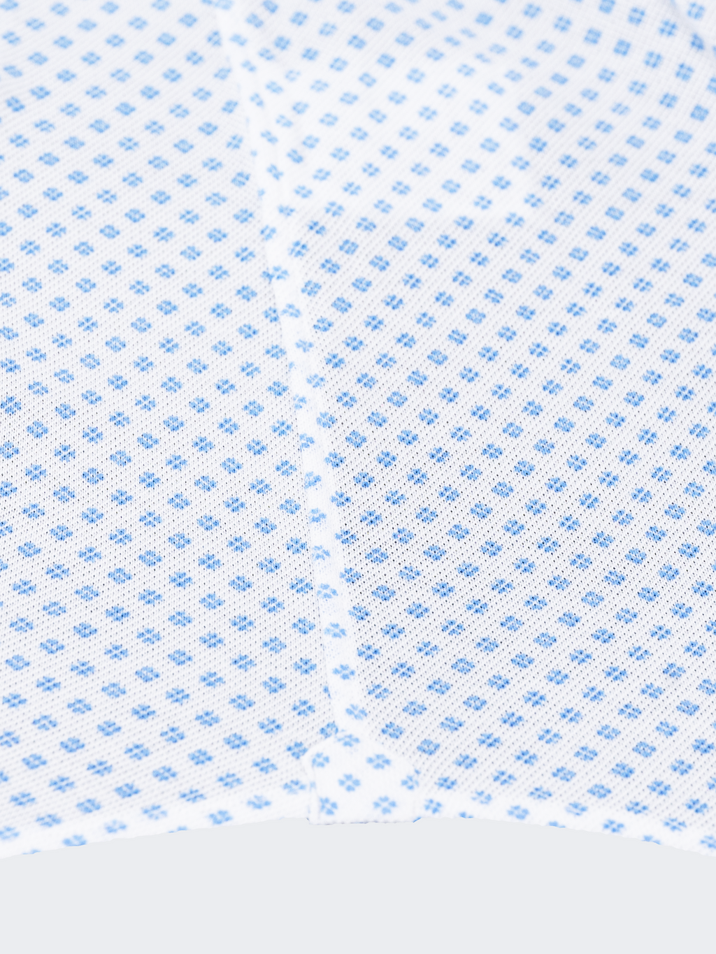 Blue Print | Knitted Shirt