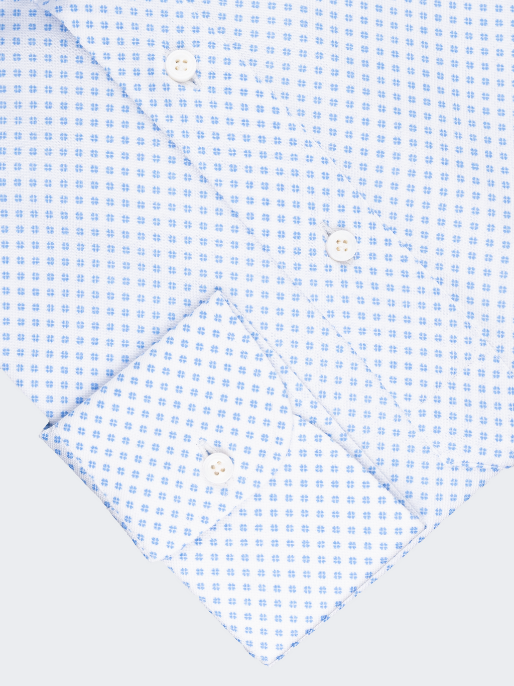 Blue Print | Knitted Shirt