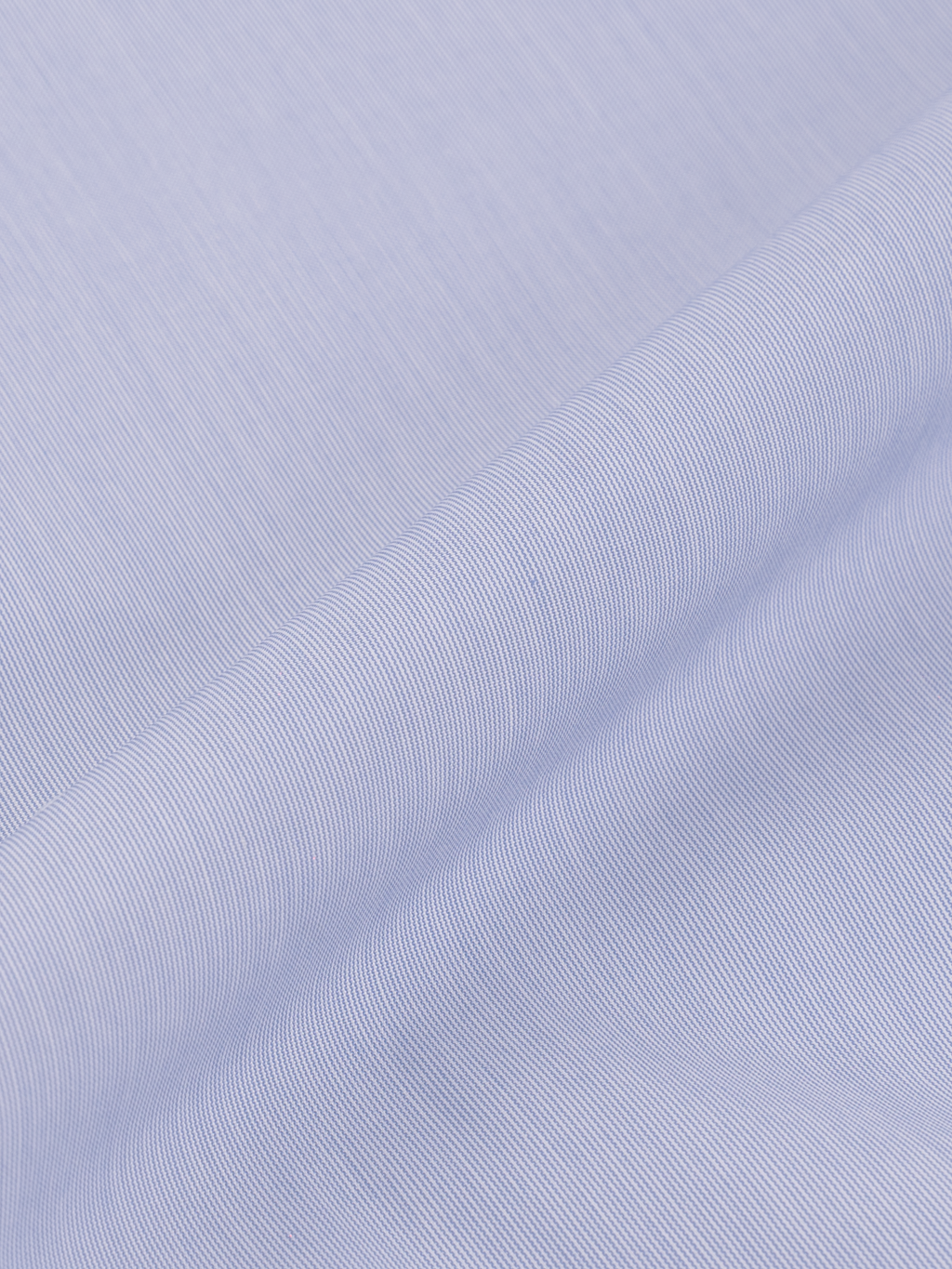 Medium Blue Hairline Stripe | Easy Iron