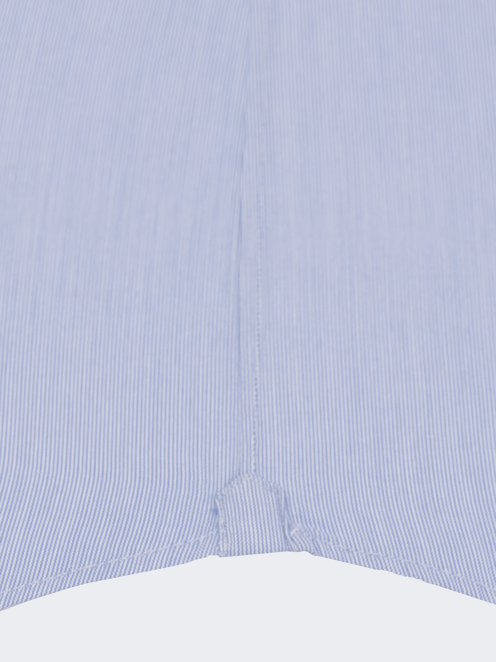 Medium Blue Hairline Stripe | Easy Iron