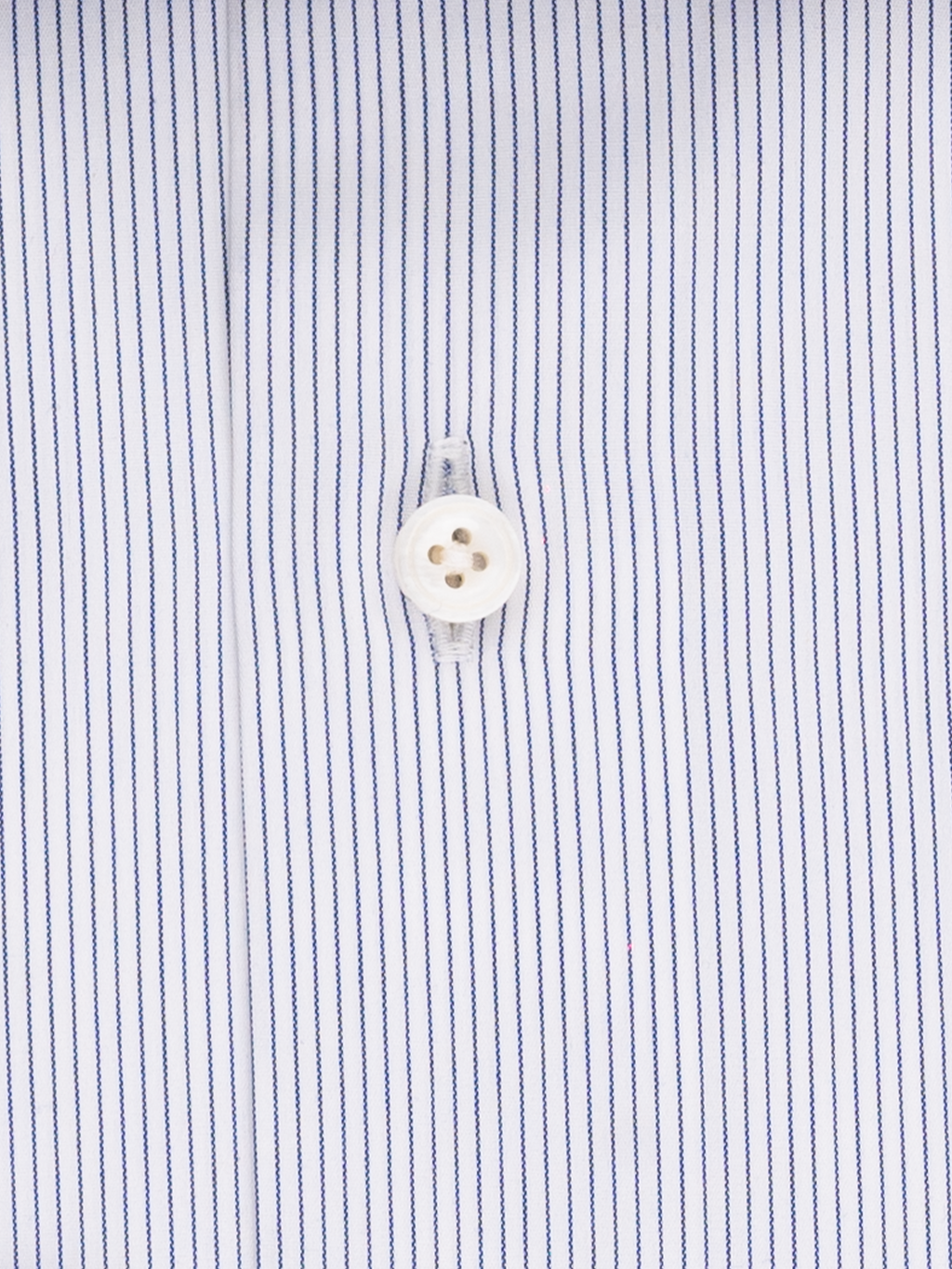 Medium Blue Fine Stripe | Easy Iron