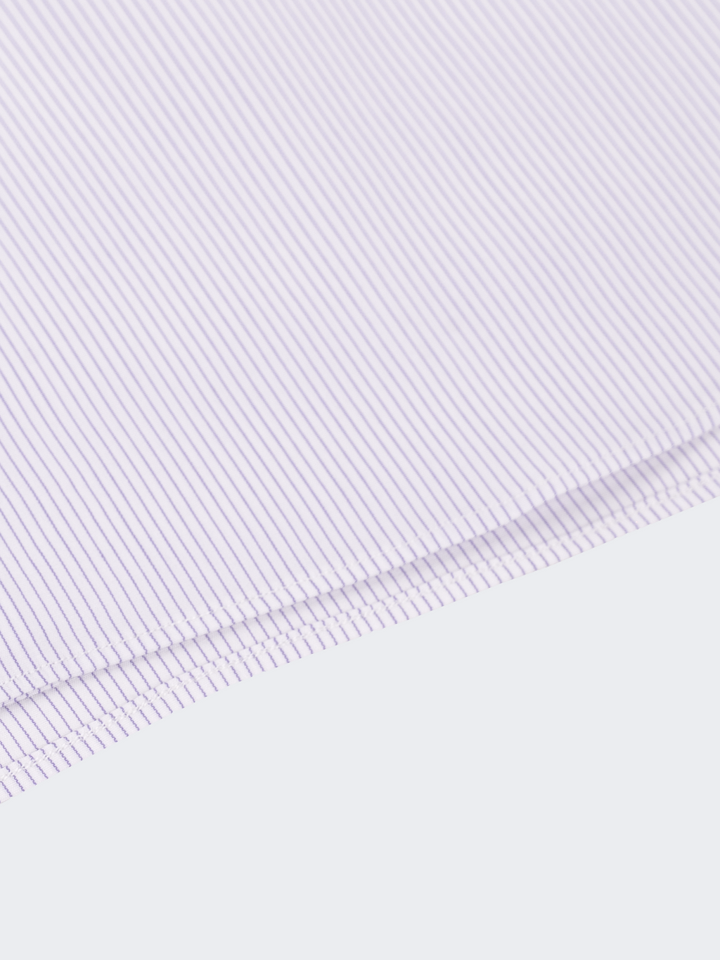 Purple Fine Stripe | Easy Iron