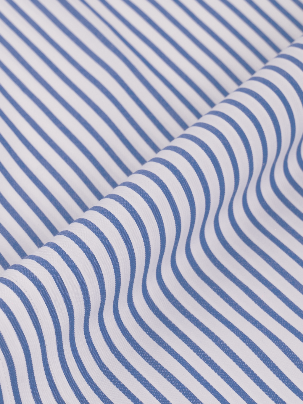 Blue Reverse Stripe | Double Button Collar