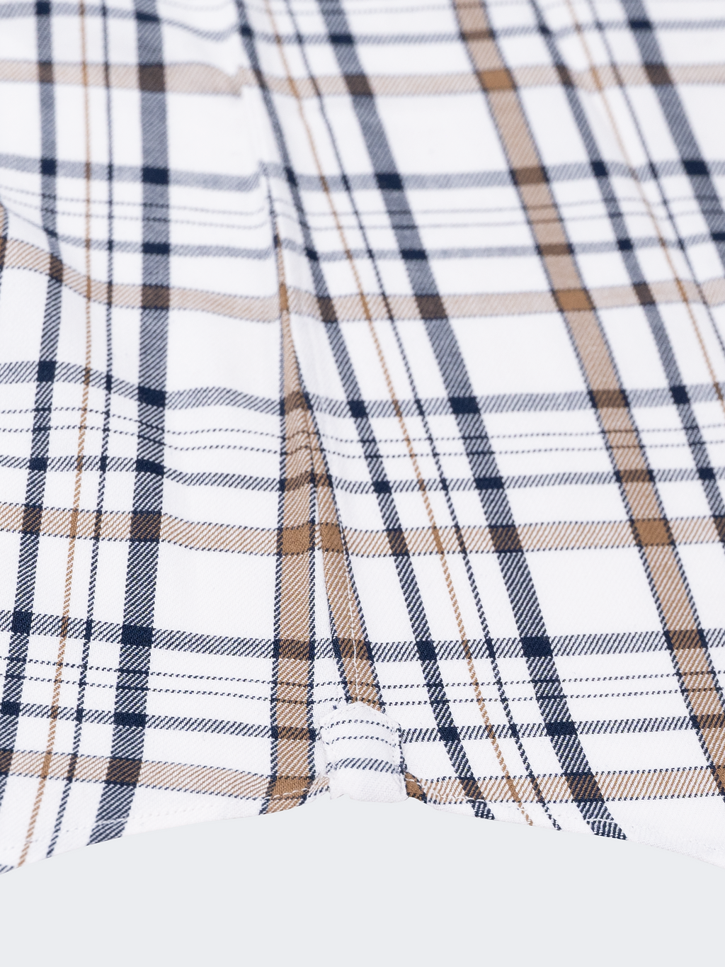 Brown & Black Plaid Shirt