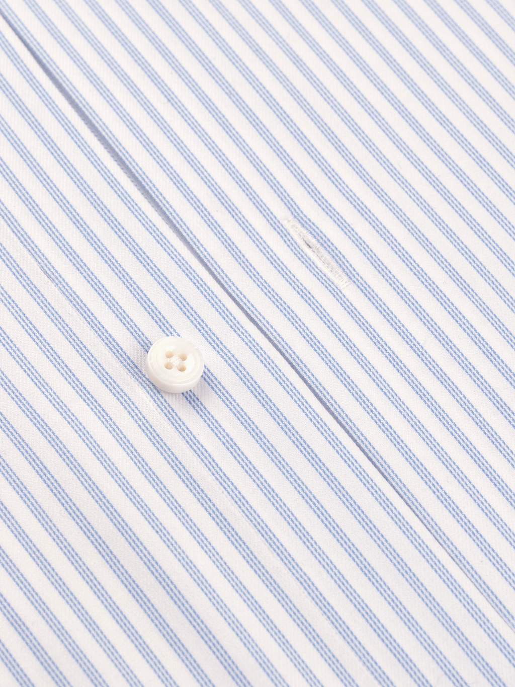 Light Blue Twill Stripe | Easy Iron