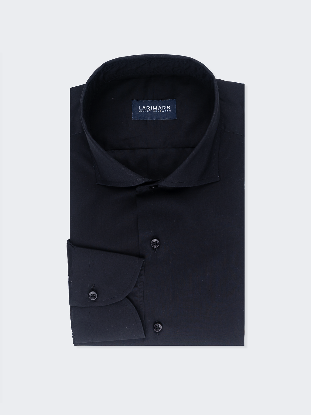 Black Poplin | Cotton Shirt
