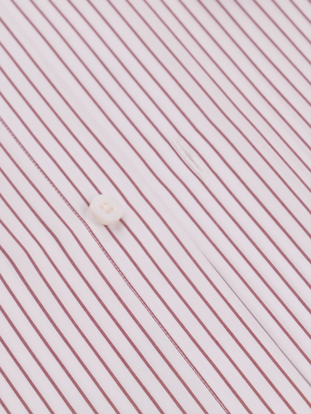 Red Pencil Stripe | Easy Iron