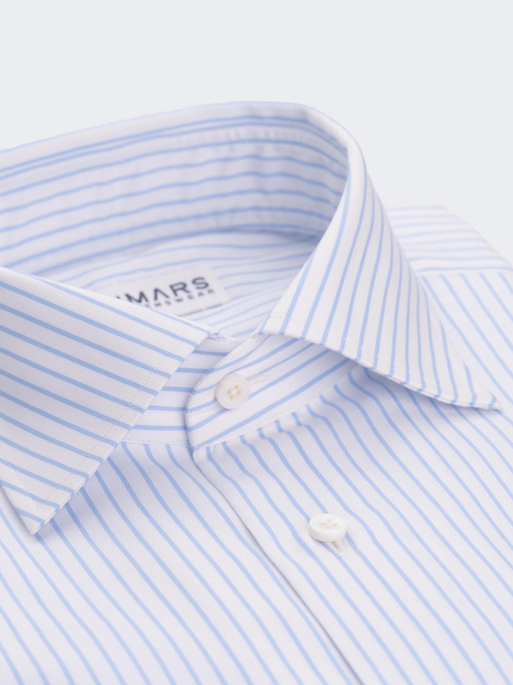 Blue Twill Stripe | Non Iron