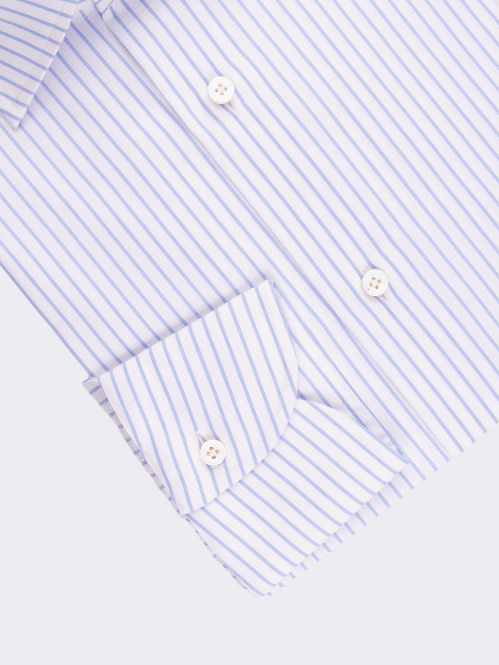Blue Twill Stripe | Non Iron