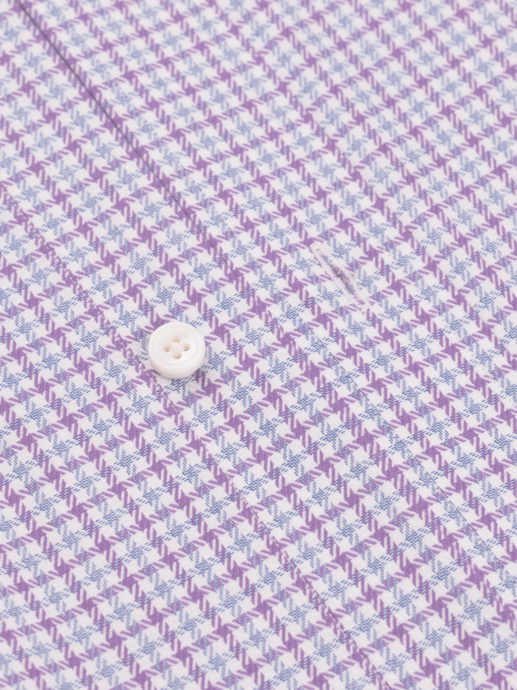 Purple Puppytooth Pattern | Easy Iron