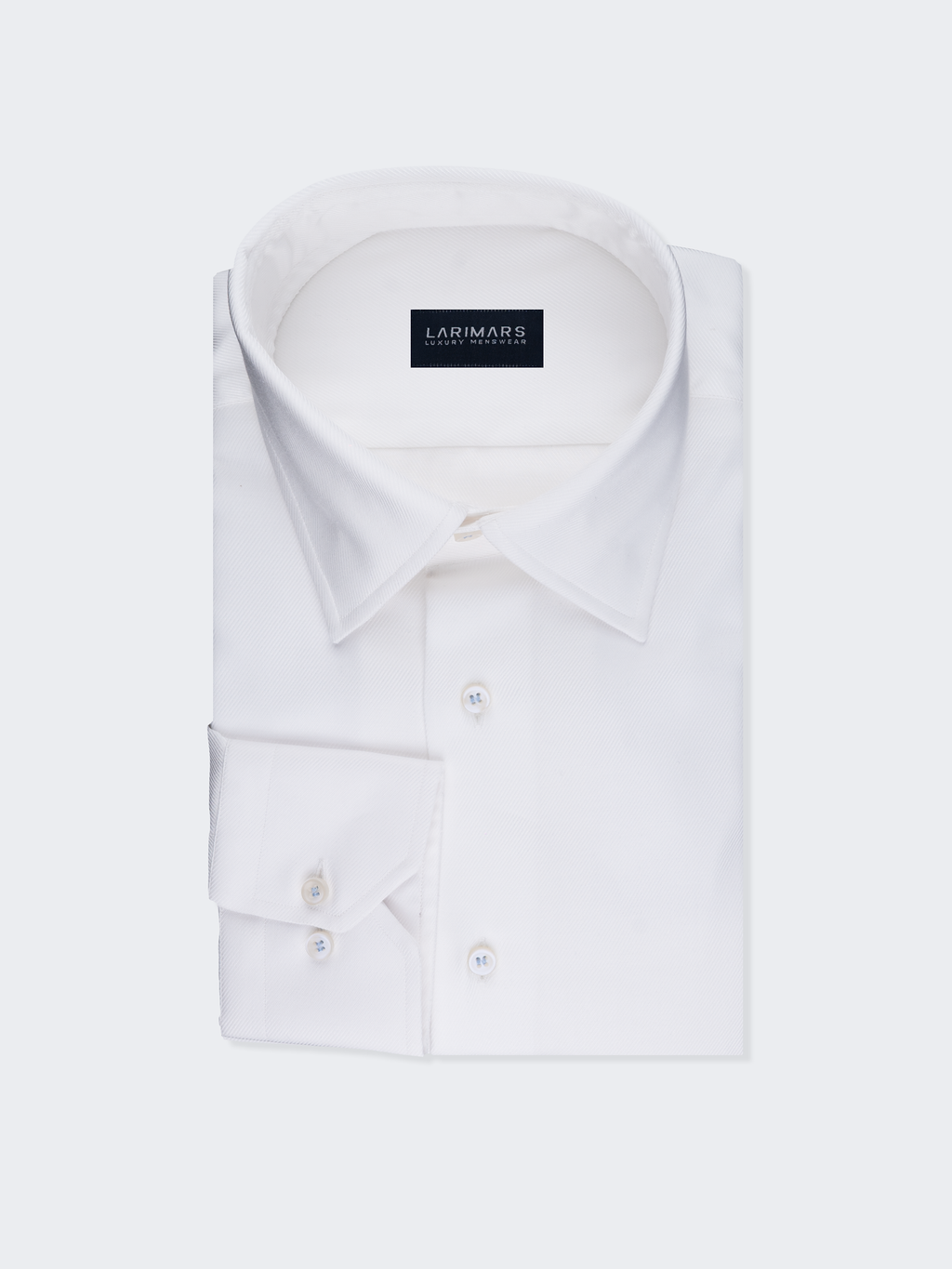 White Royal Twill Texture Shirt