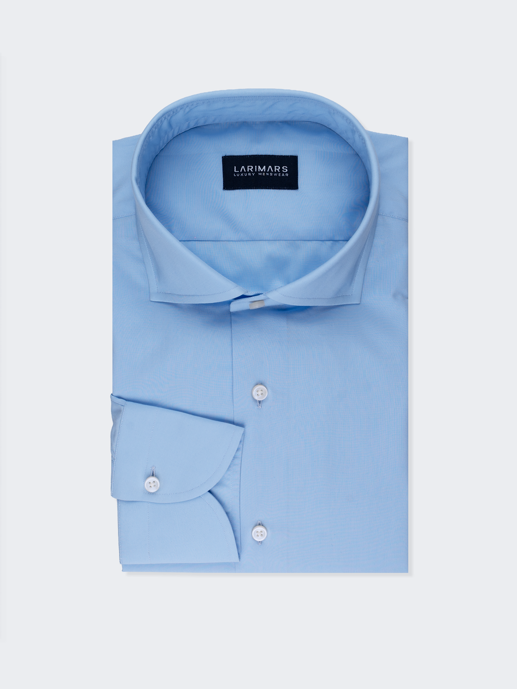 Light Blue Poplin | Cotton Shirt