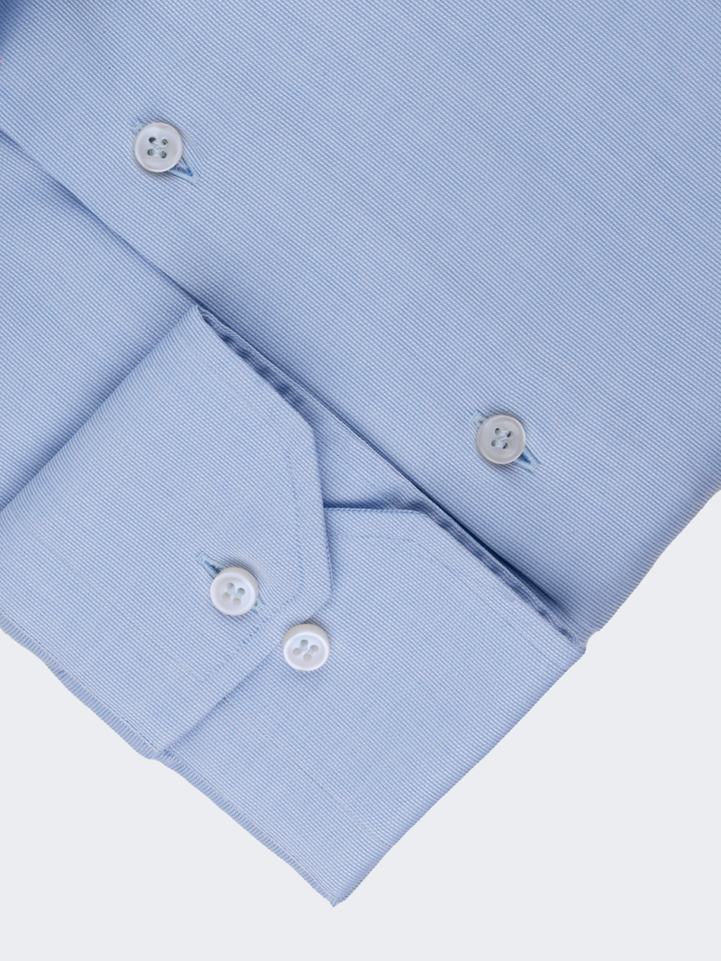 Medium Blue Micro Rib Texture Shirt