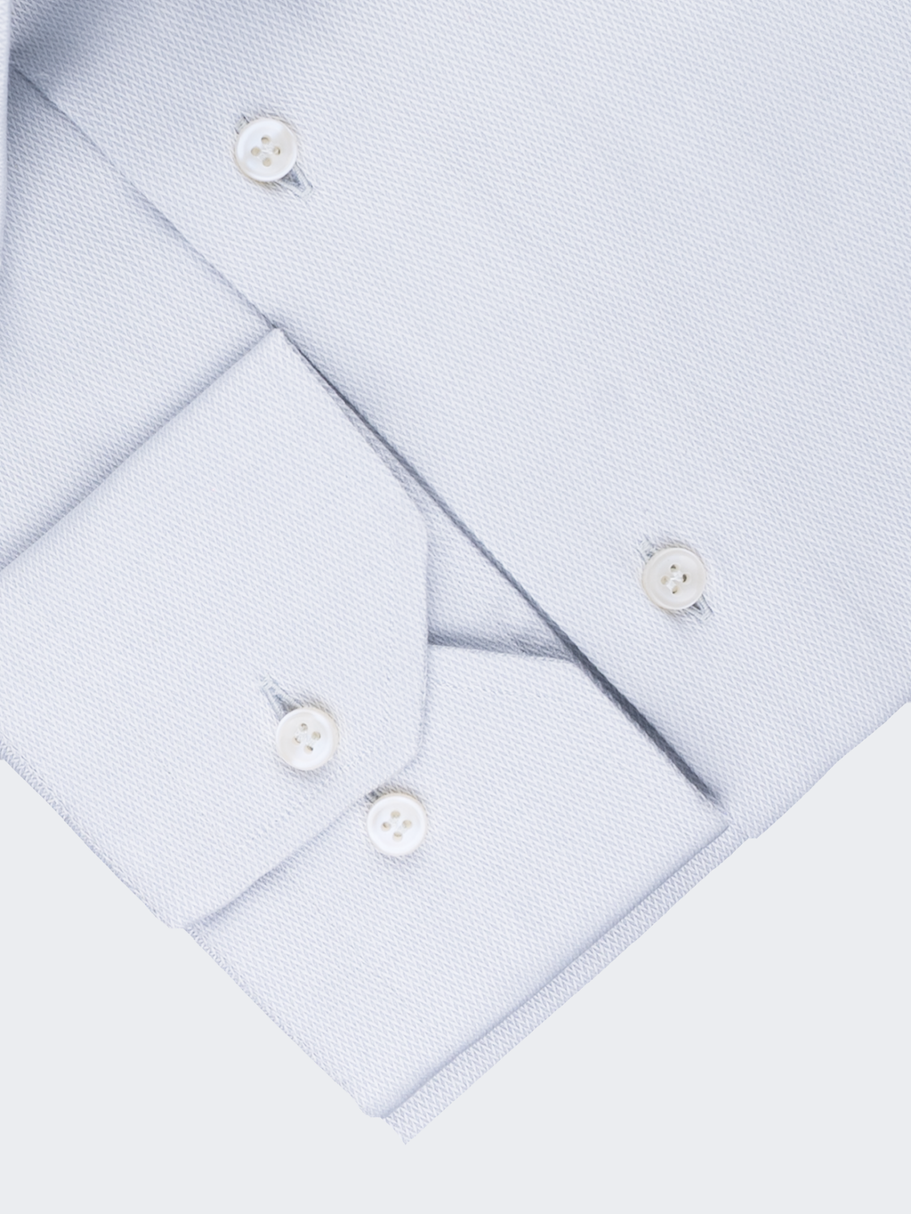 Light Blue Chevron Weave Shirt