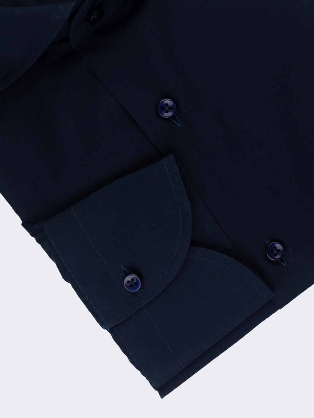 Navy Poplin | Cotton Shirt