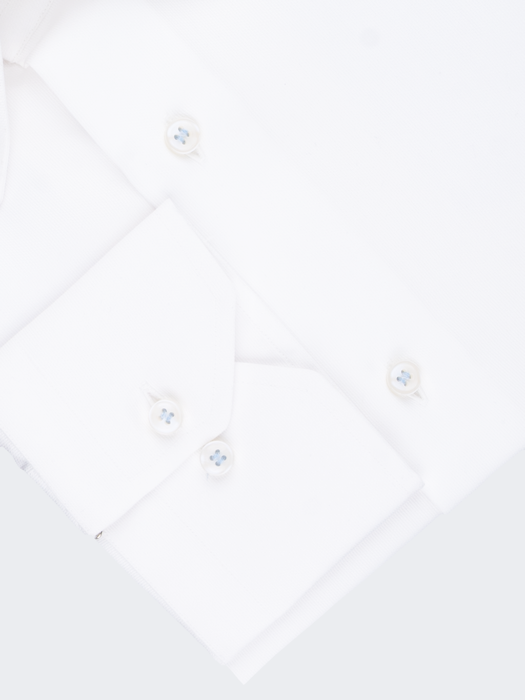 White Micro Rib Texture Shirt