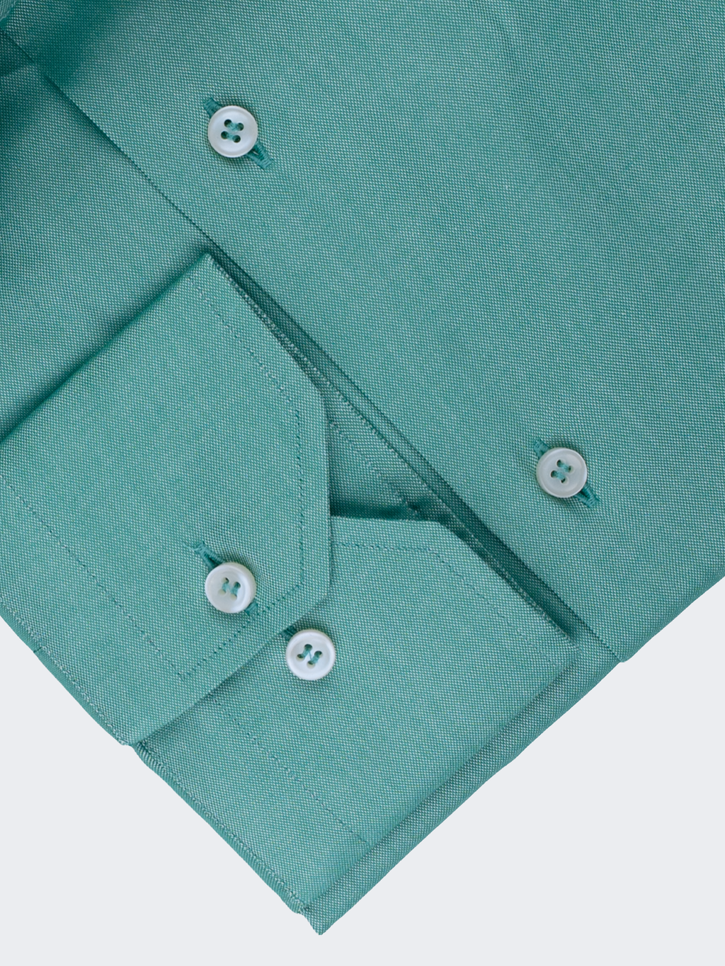 Teal Pinpoint | Cotton Dress Shirt