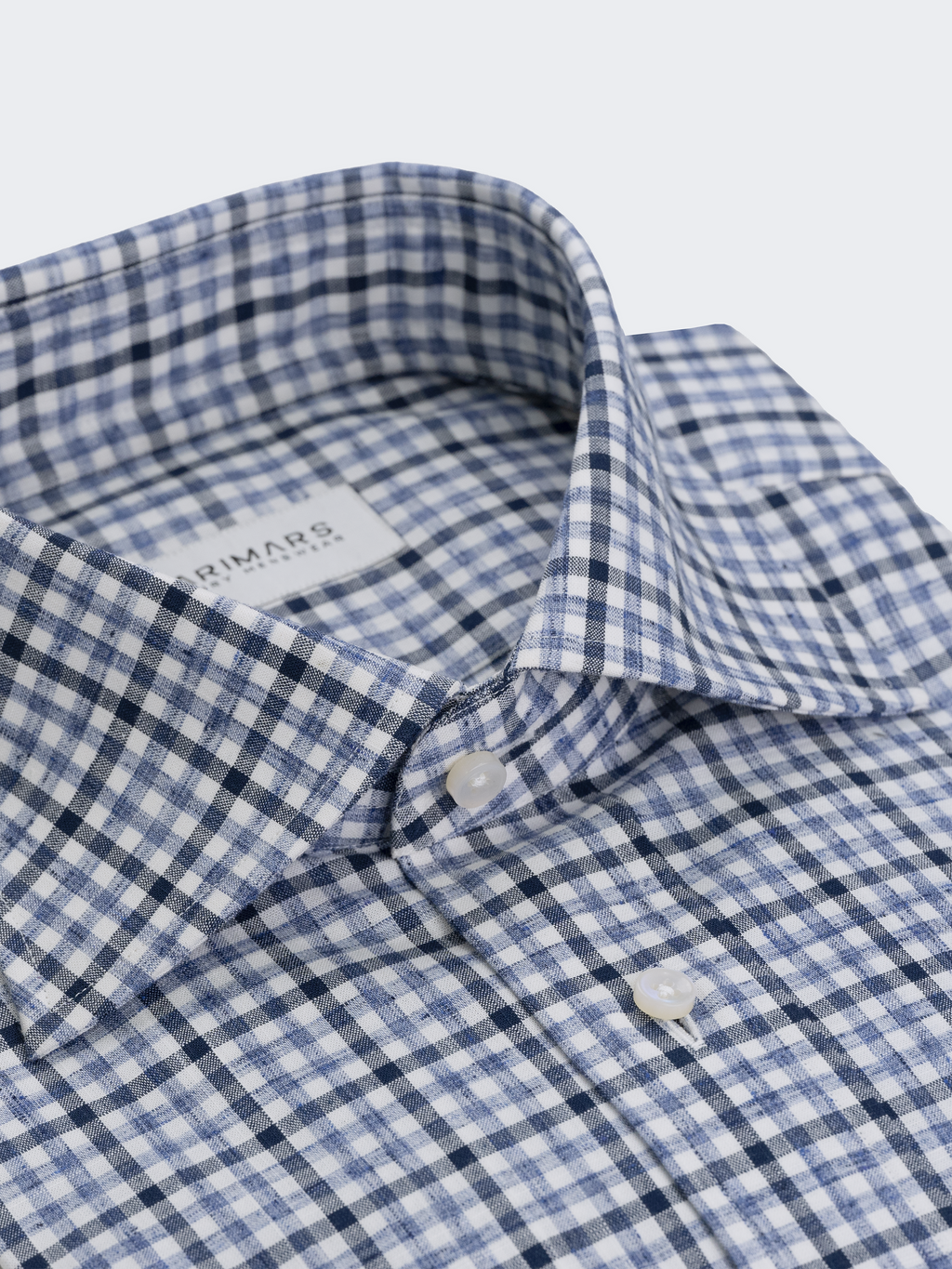 Plaid bleu et bleu marine océan