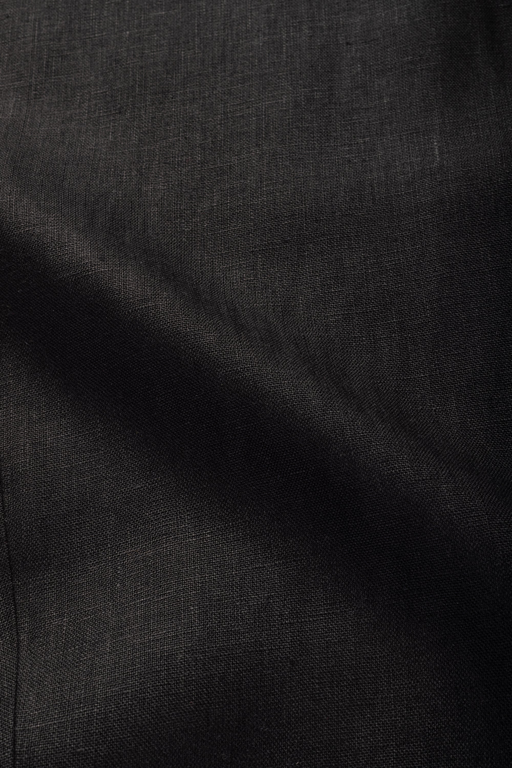 Black Linen Trouser