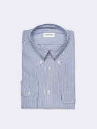 Medium Blue Stripe Oxford | Button Down
