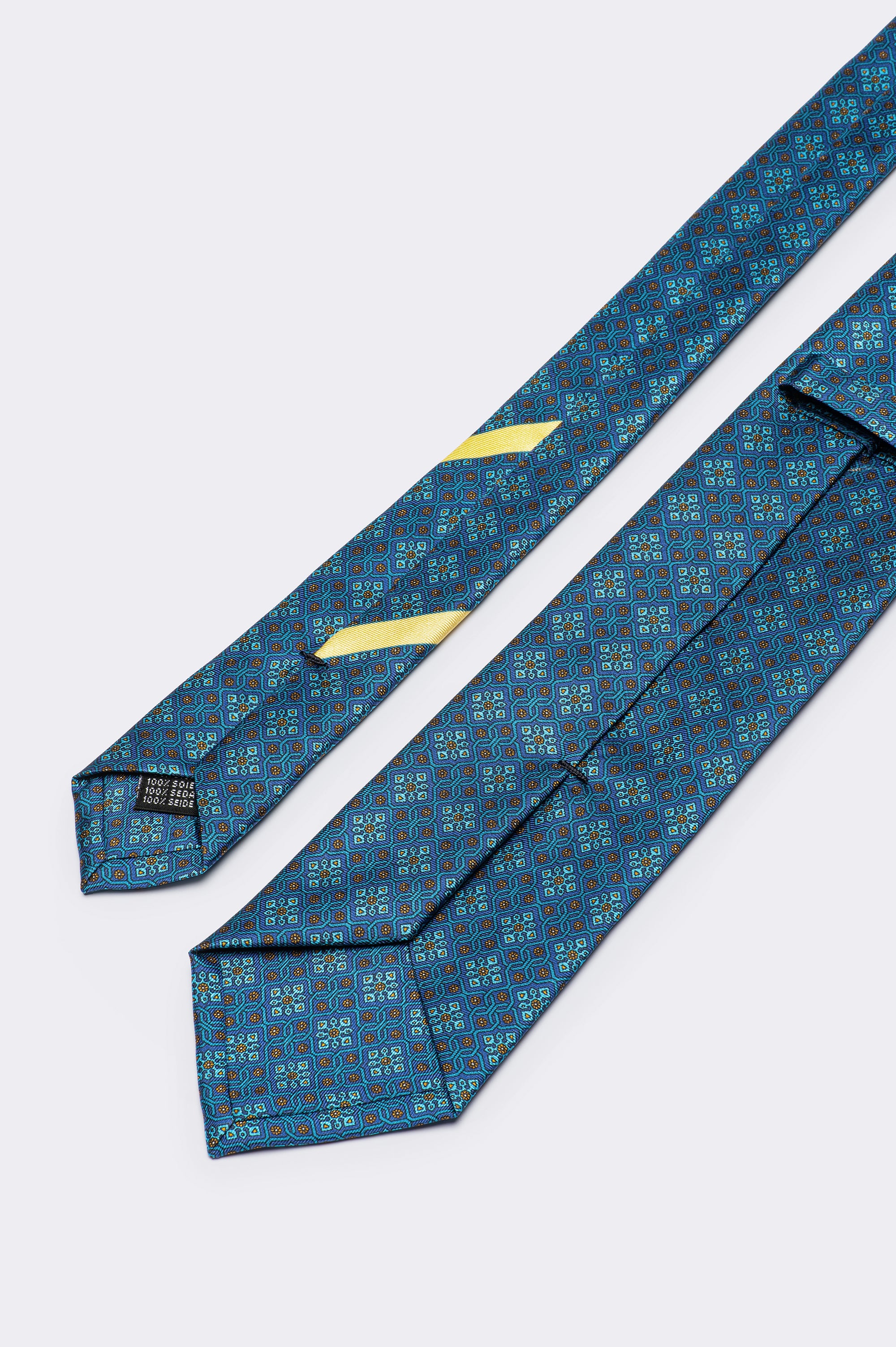 Turquoise Matrix | Handmade Italian Silk Tie