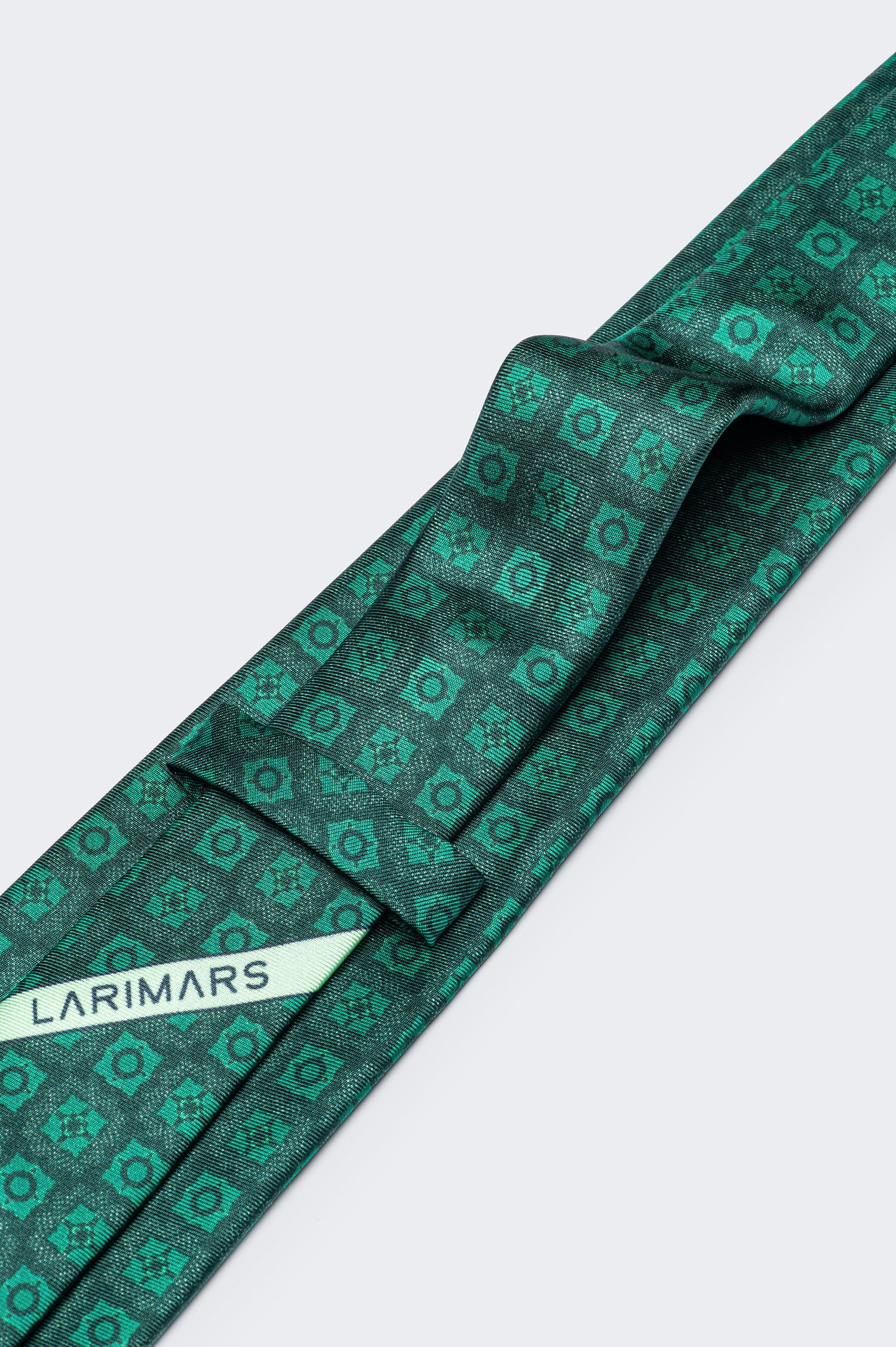 Emerald Grid | Handmade Italian Silk Tie