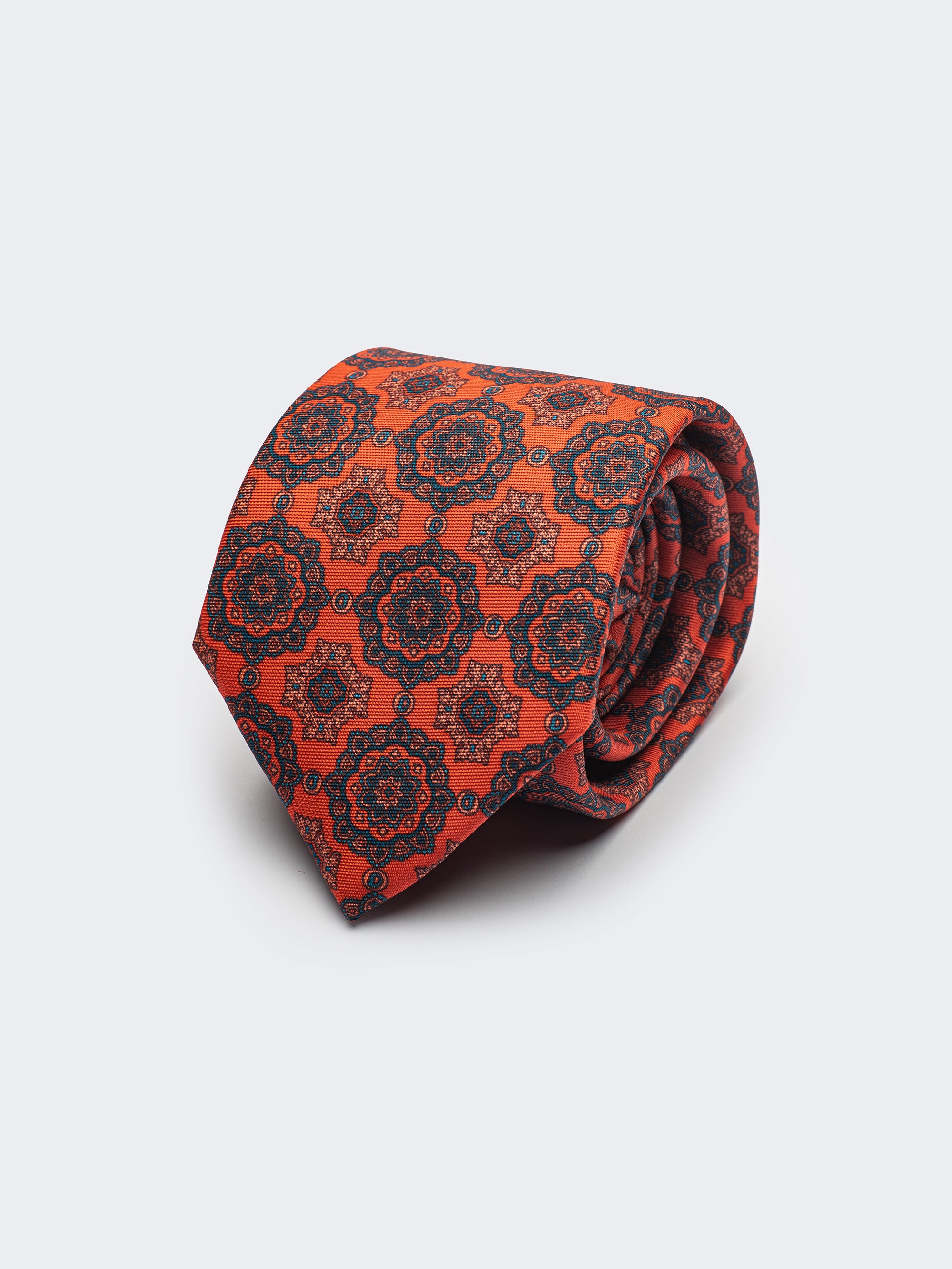 Mandarin Medallion | Handmade Italian Silk Tie