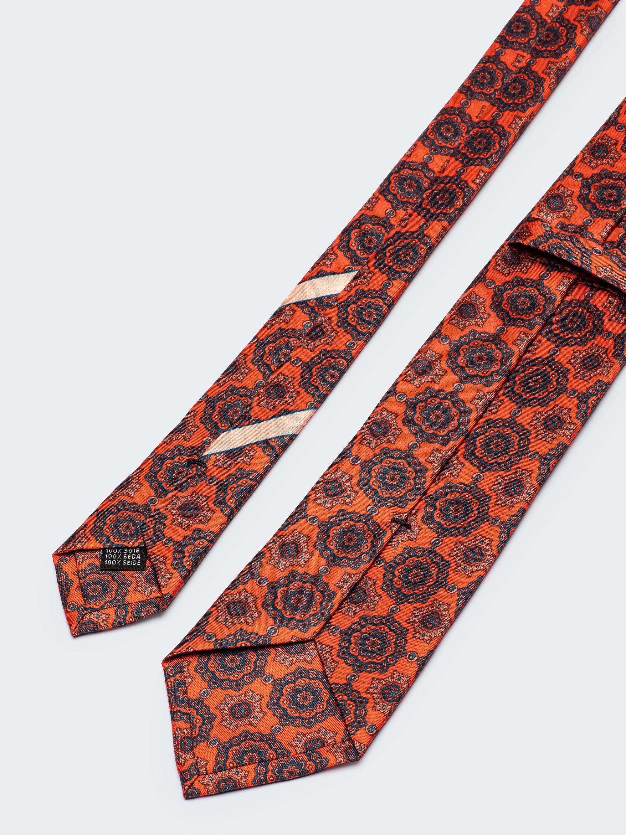 Mandarin Medallion | Handmade Italian Silk Tie