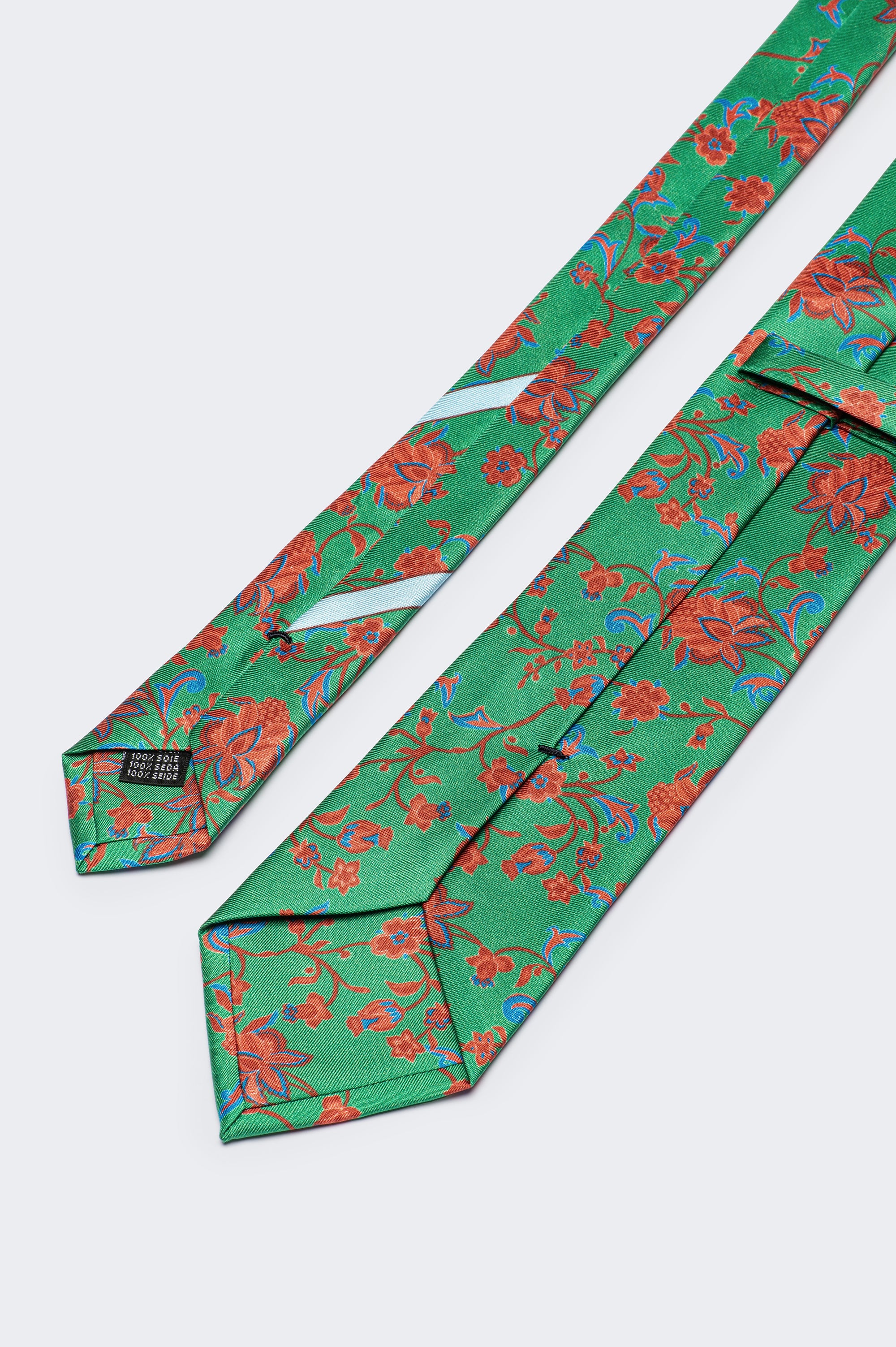 Verdant Bloom | Handmade Italian Silk Tie