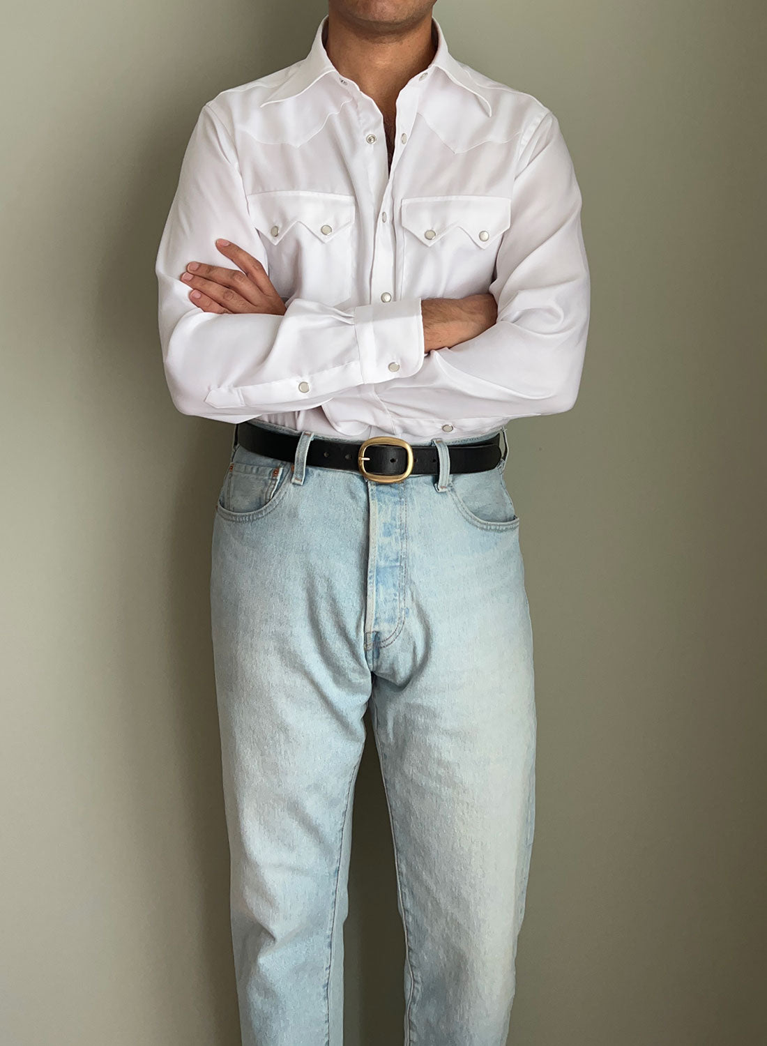 White Royal Oxford | Western Style