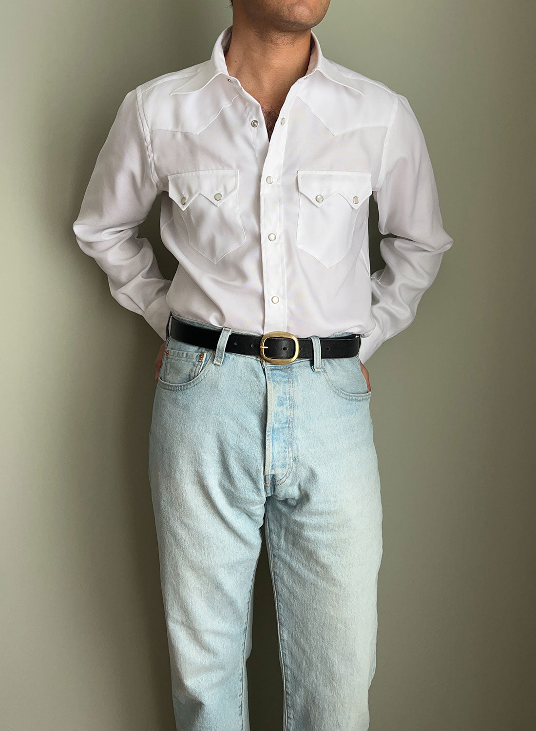 White Royal Oxford | Western Style