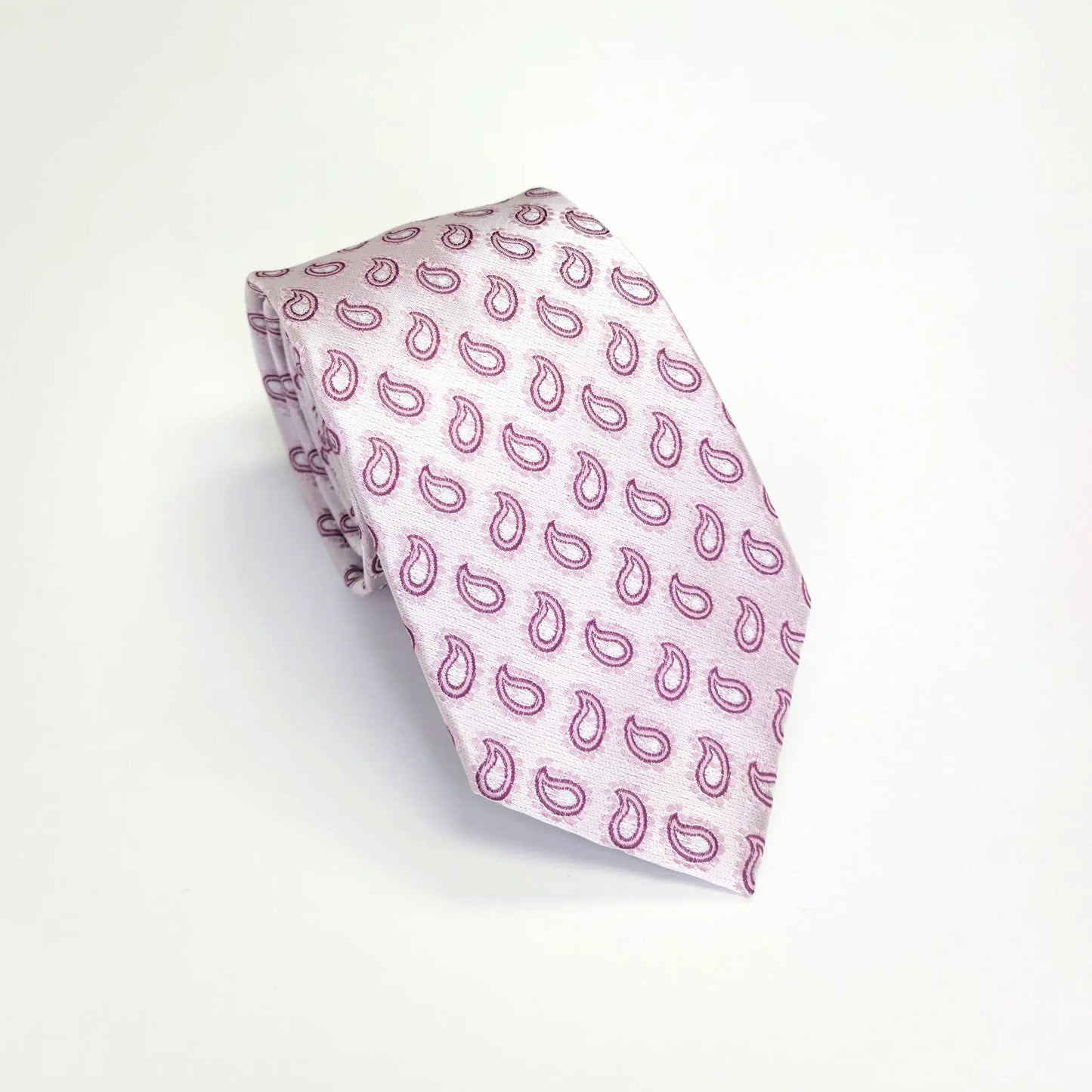Light Pink Paisley Print - Larimars Clothing Men's Formal and casual wear shirts