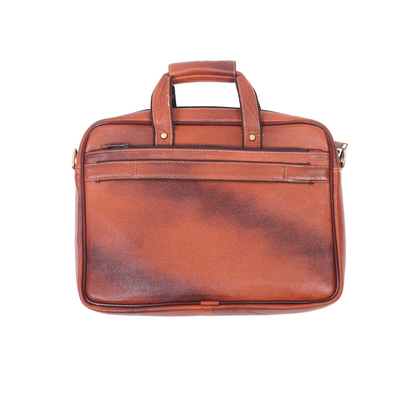 Slim Leather Laptop Bag | Tan - Larimars Clothing Men's Formal and casual wear shirts