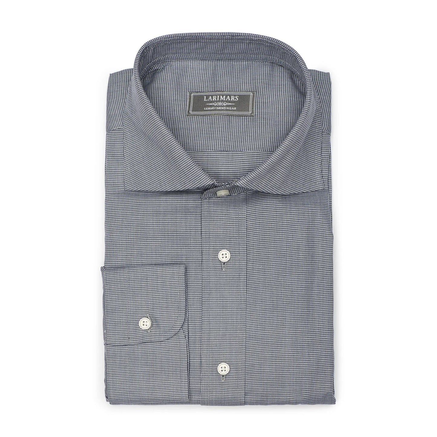 Black Texture - Larimars Clothing Men's Formal and casual wear shirts