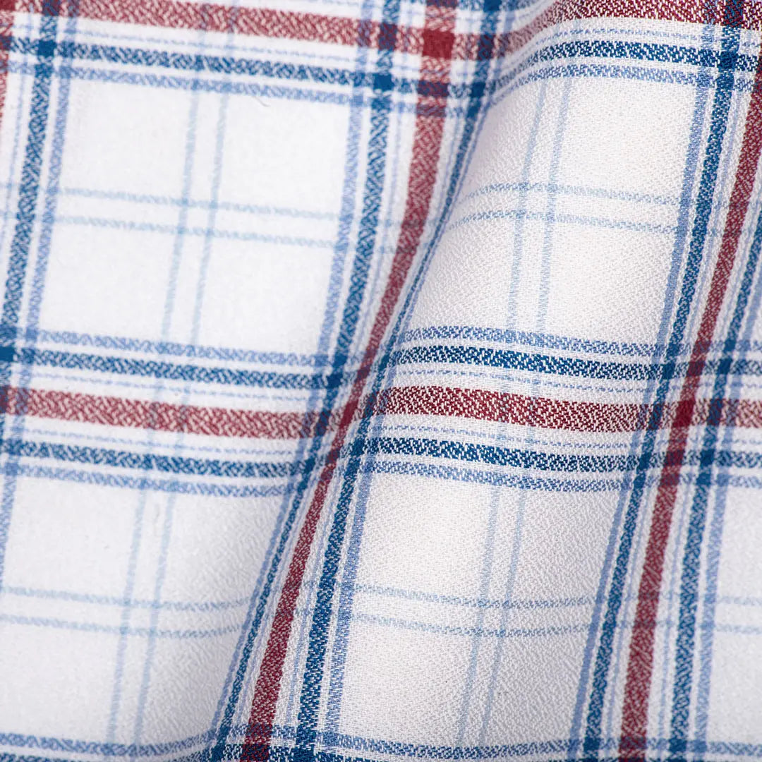 Blue & Red Big Check - Larimars Clothing Men's Formal and casual wear shirts