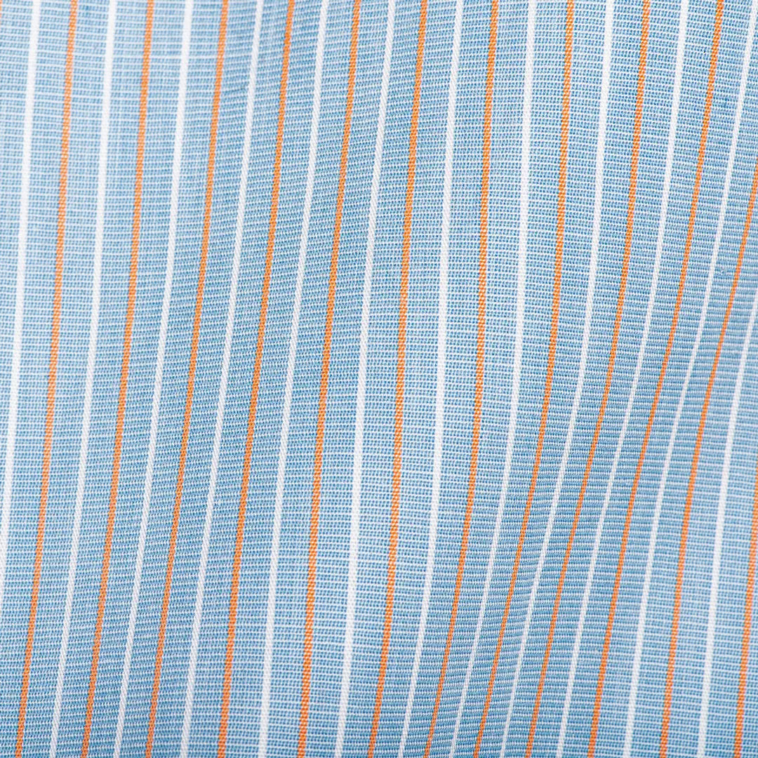 Blue White Mix Stripe - Larimars Clothing Men's Formal and casual wear shirts