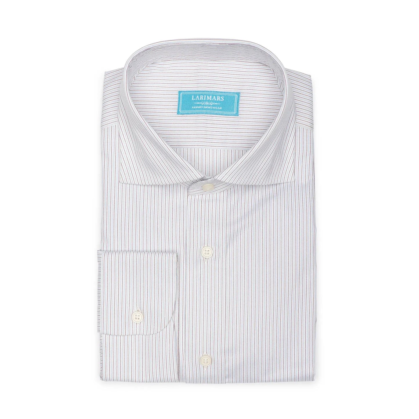 Light Blue Mix Stripe - Larimars Clothing Men's Formal and casual wear shirts