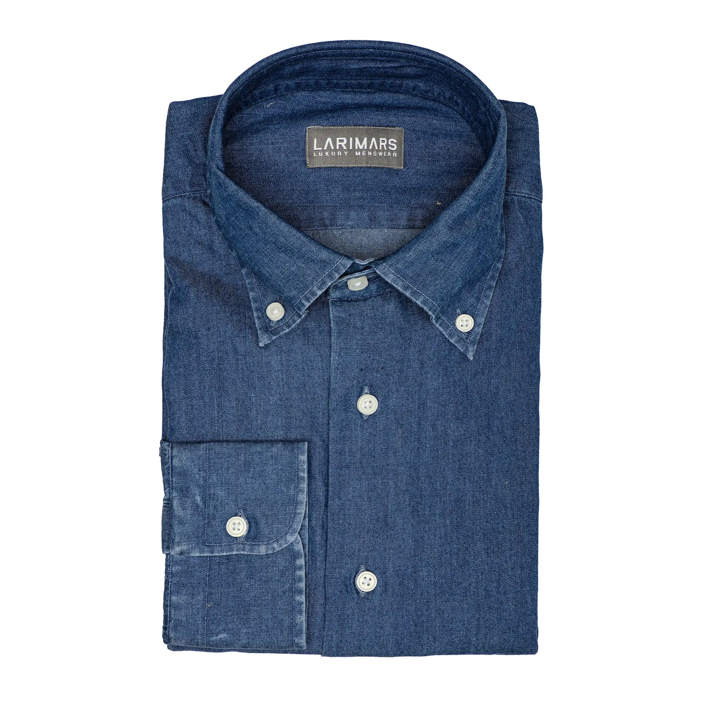 Medium Washed - Dark Denim - Larimars Clothing Men's Formal and casual wear shirts