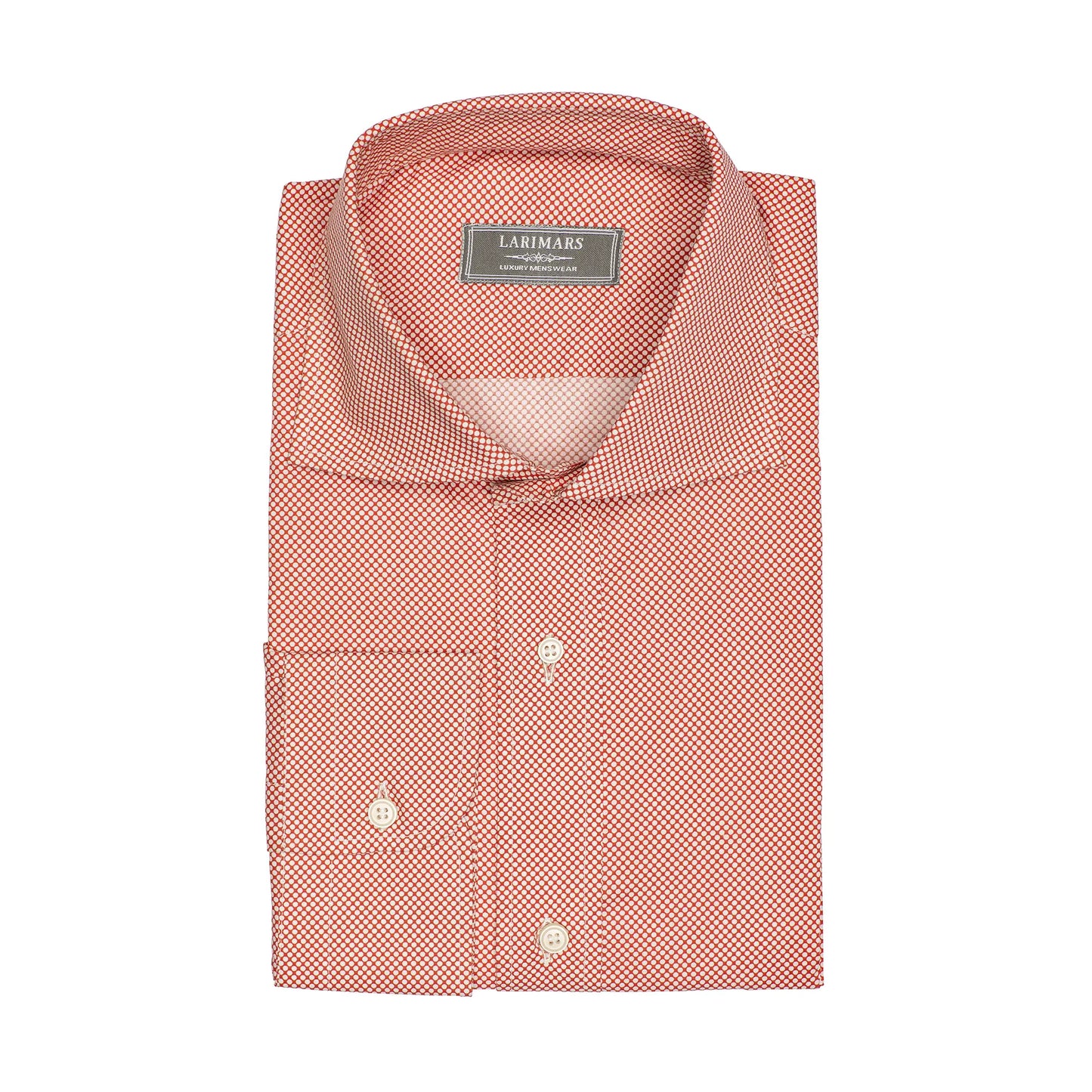 Red Circle Print - Larimars Clothing Men's Formal and casual wear shirts