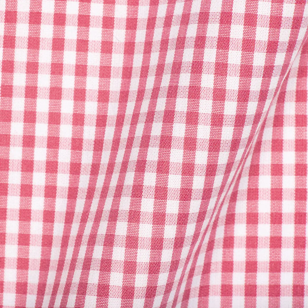 Red Small Check - Larimars Clothing Men's Formal and casual wear shirts