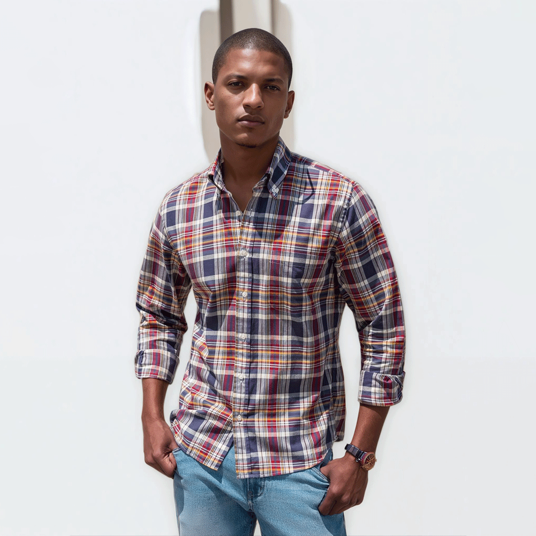 The Allure of Madras Check Shirts in Menswear Fashion