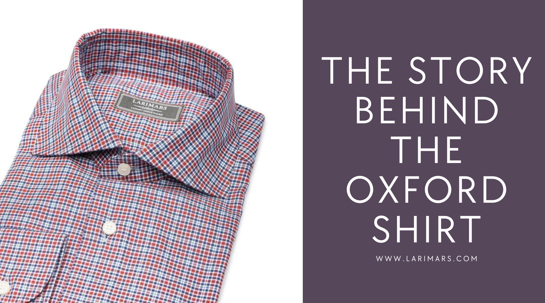 Chemise Oxford Basique Carreaux
