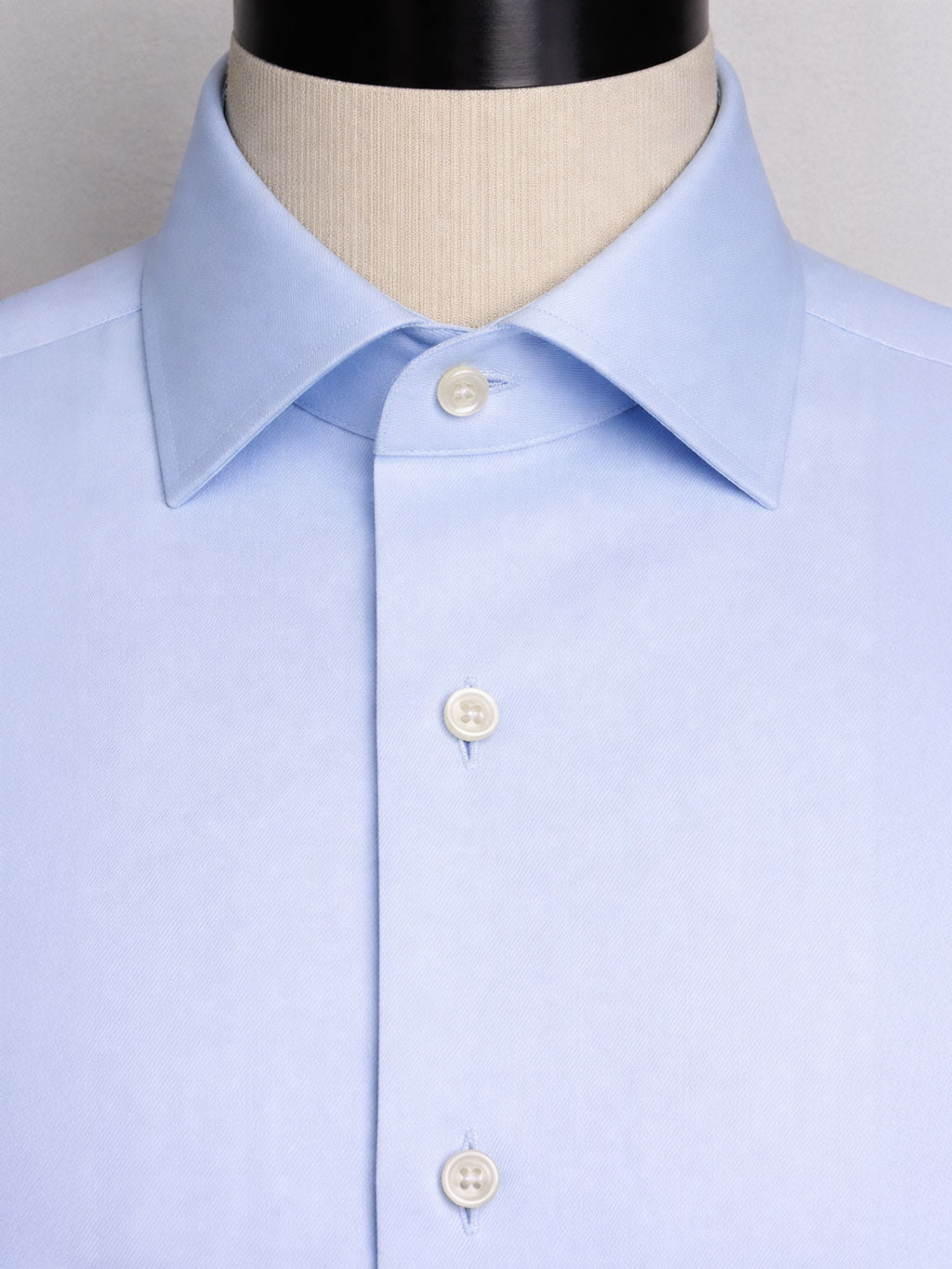 Pale Blue Fine Twill | Cotton Shirt