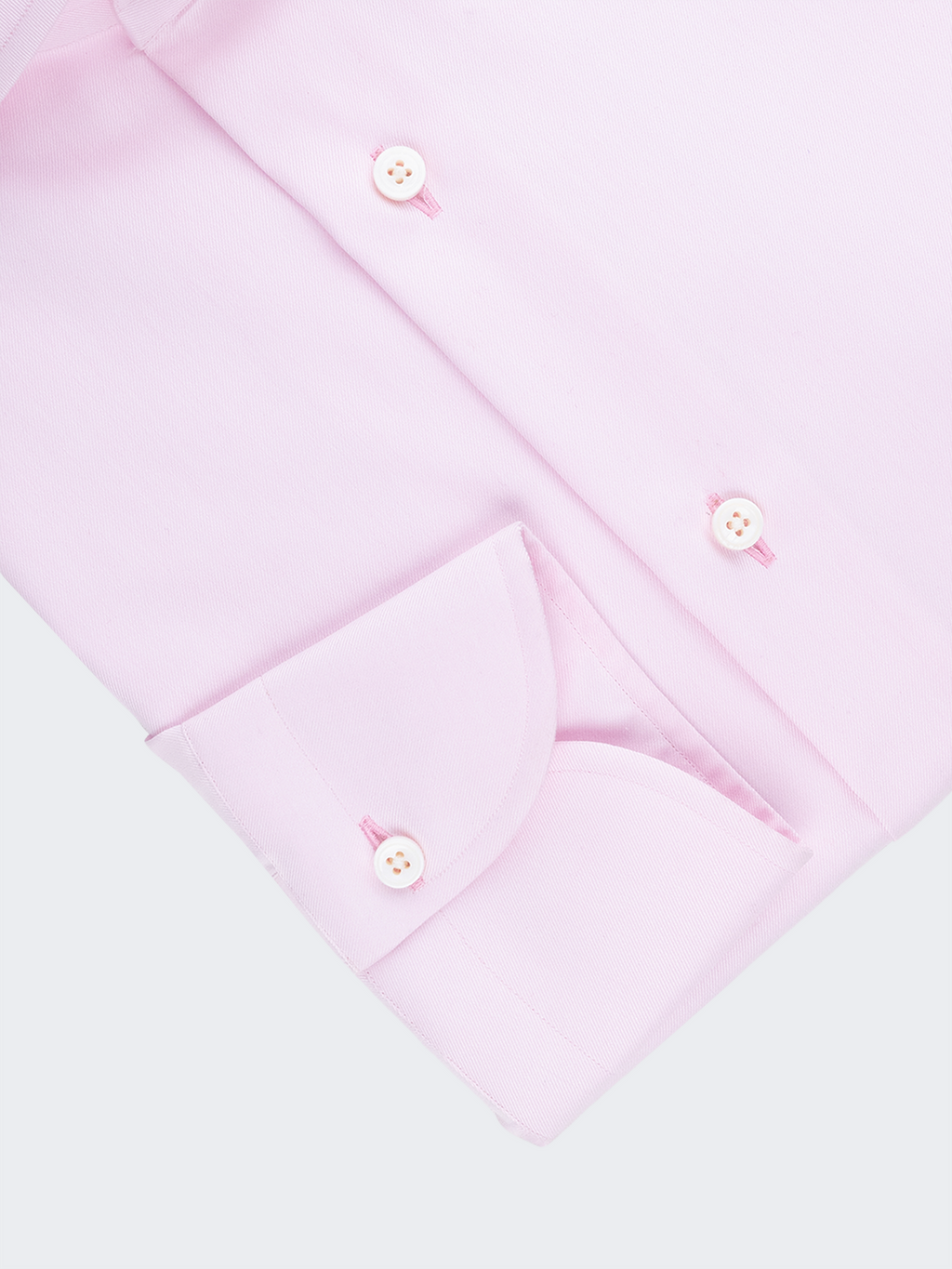 Pink Fine Twill | Wrinkle Resistant