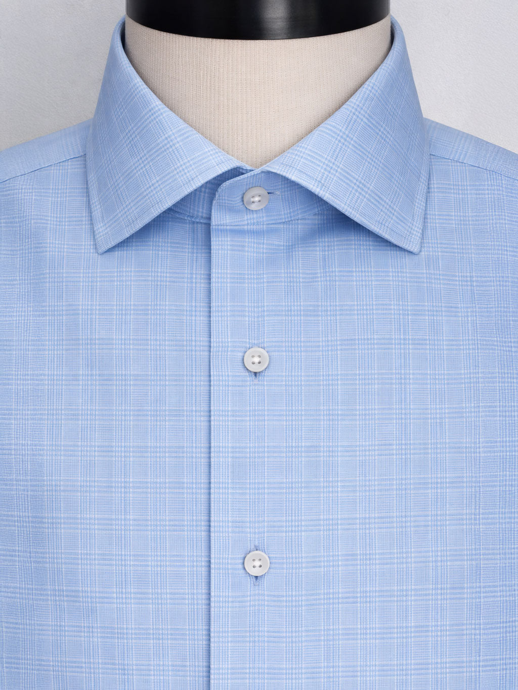 Blue Prince of Wales Check | Cotton Shirt